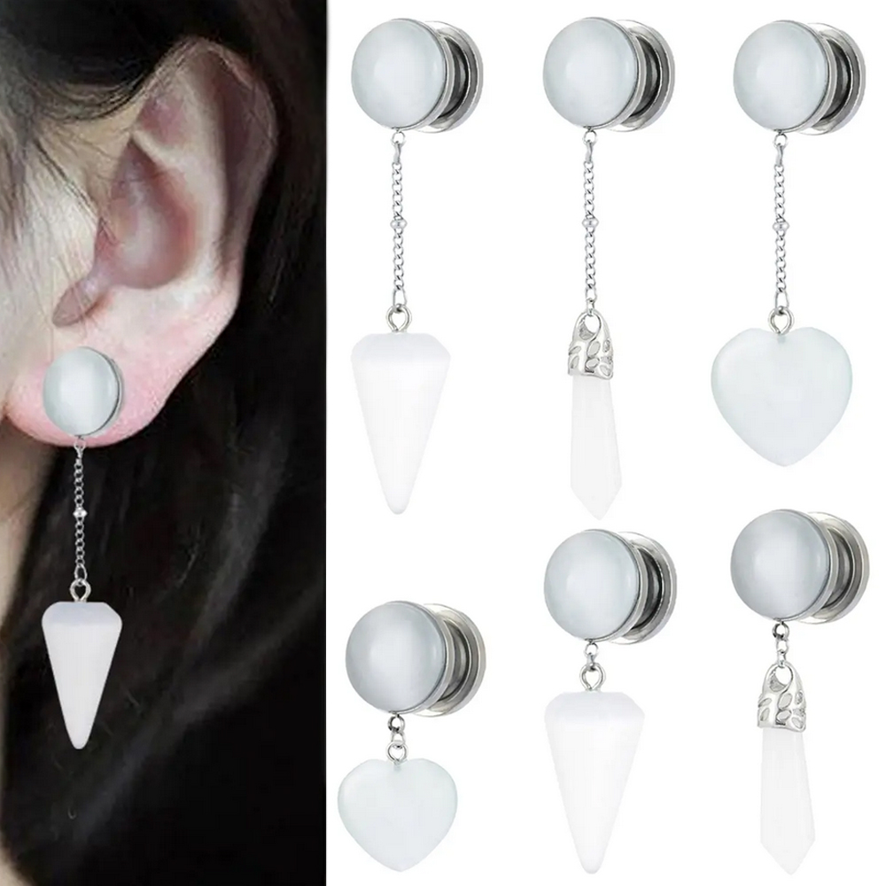 Body Jewelry Metal Types - 2pc multi tipo gota balançar borla