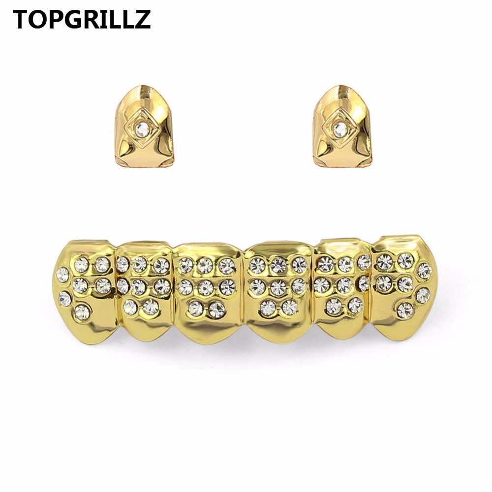 Yellow Body Jewelry - Topgrillz nova luz cor de ouro