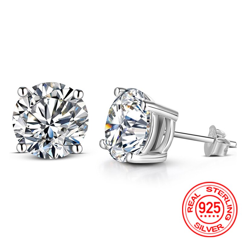Body Jewelry Diamond - 0.5-2 quilates 8.0mm d cor moissanite