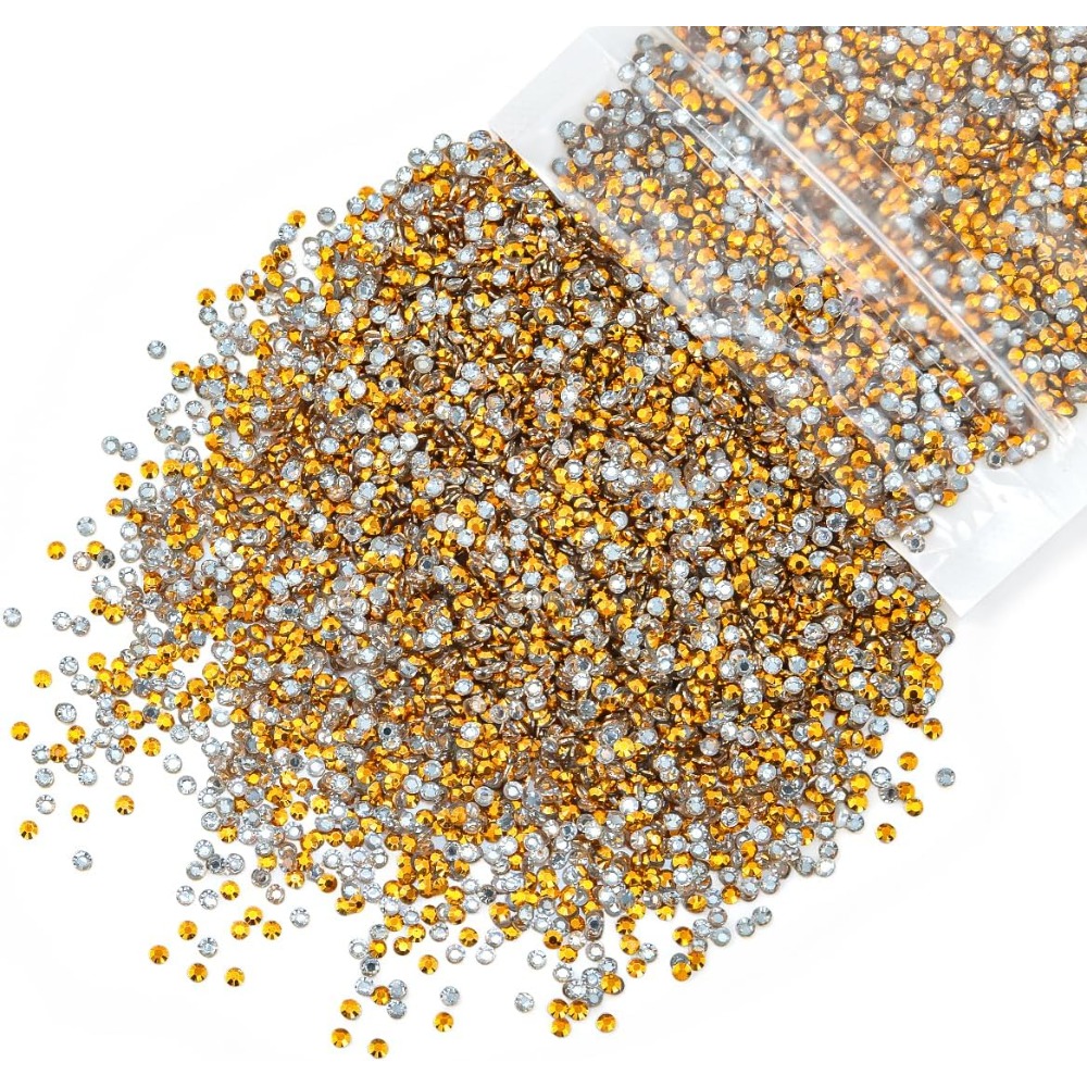 Yellow Body Jewelry - 10.000 Peças de Strass de Resina