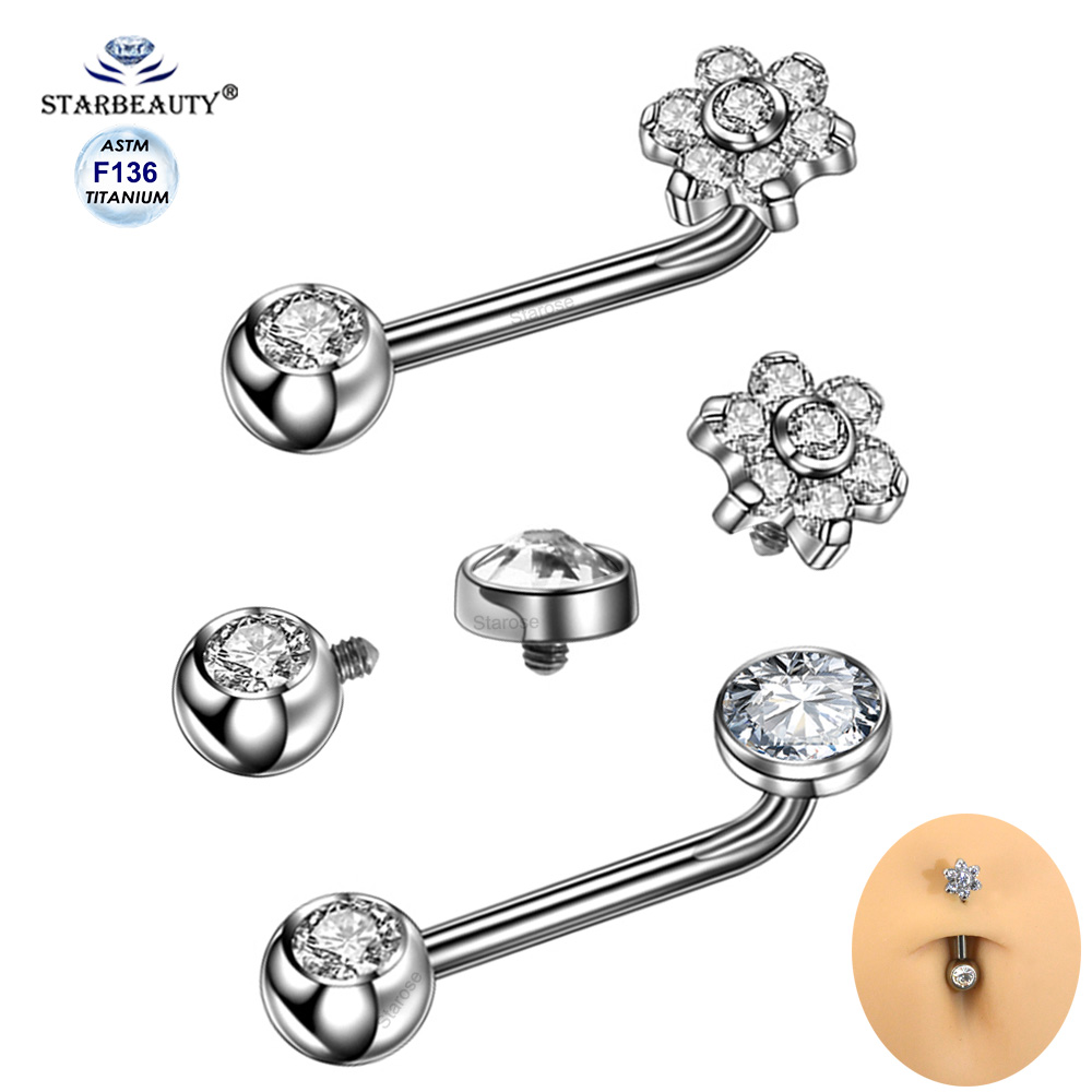 Body Jewelry Vertical Labret - 1 Peça Piercing VCH Feminino para