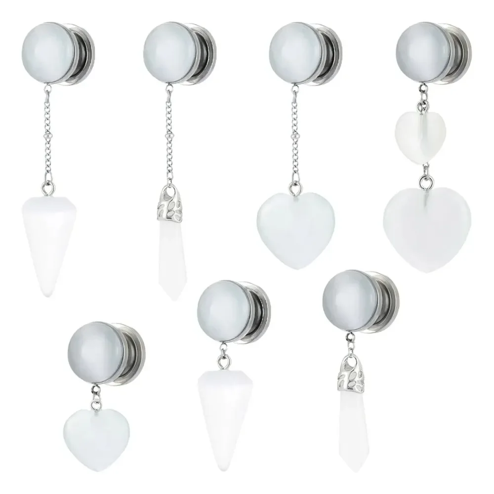 2pc multi tipo gota balançar b - Body Jewelry Metal Types avaliação e preço