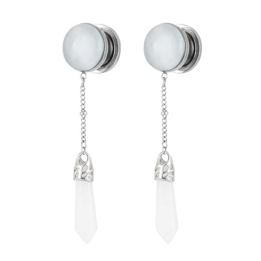 2pc multi tipo gota balançar b - Body Jewelry Metal Types avaliação e preço