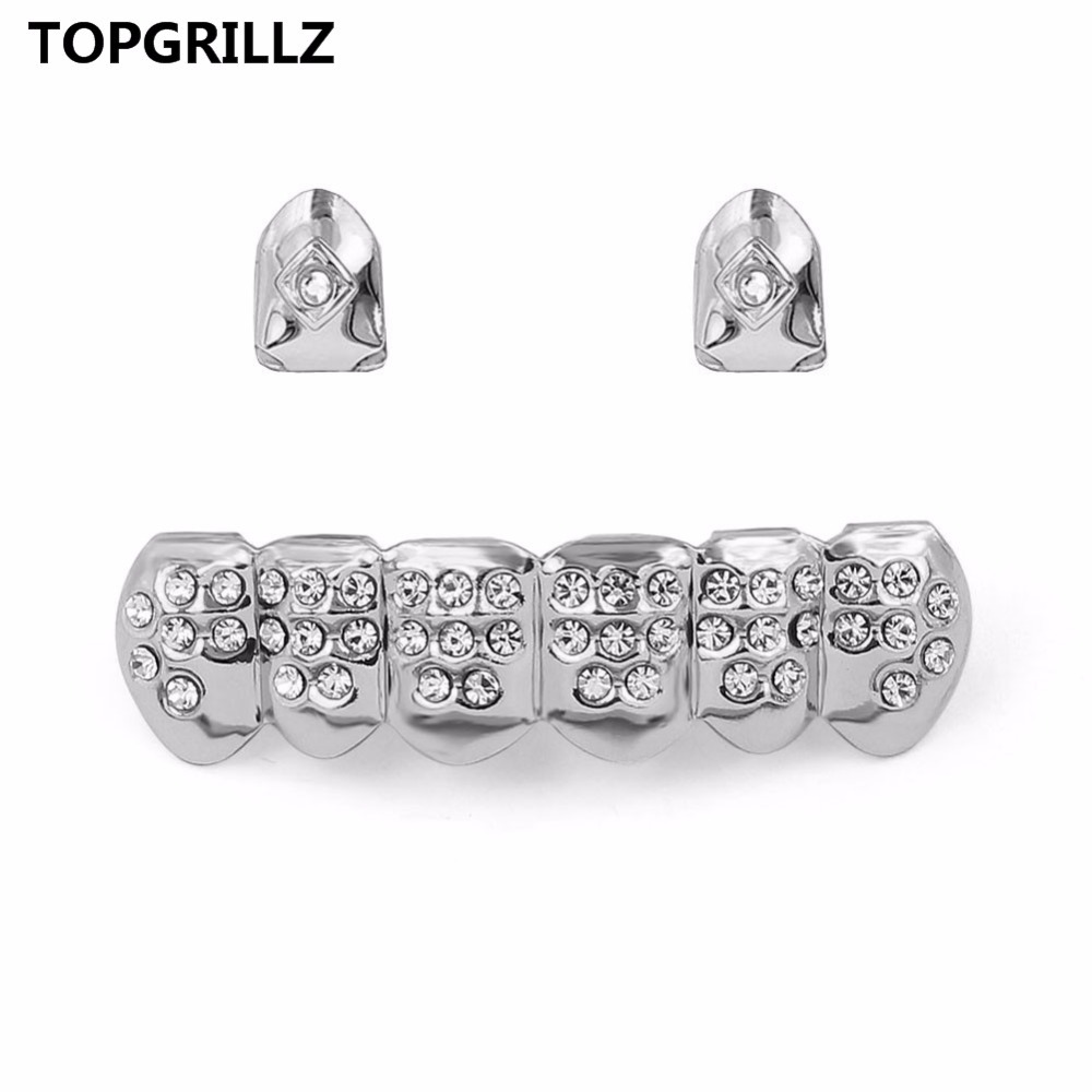 Topgrillz nova luz cor de ouro - Yellow Body Jewelry avaliação e preço