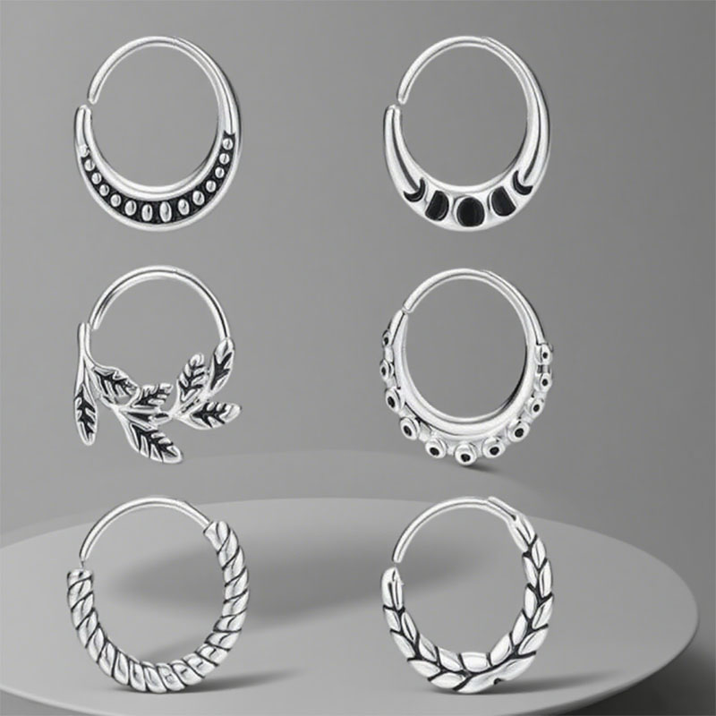 6 peças de acessórios para ane - Body Jewelry Metal Types avaliação e preço