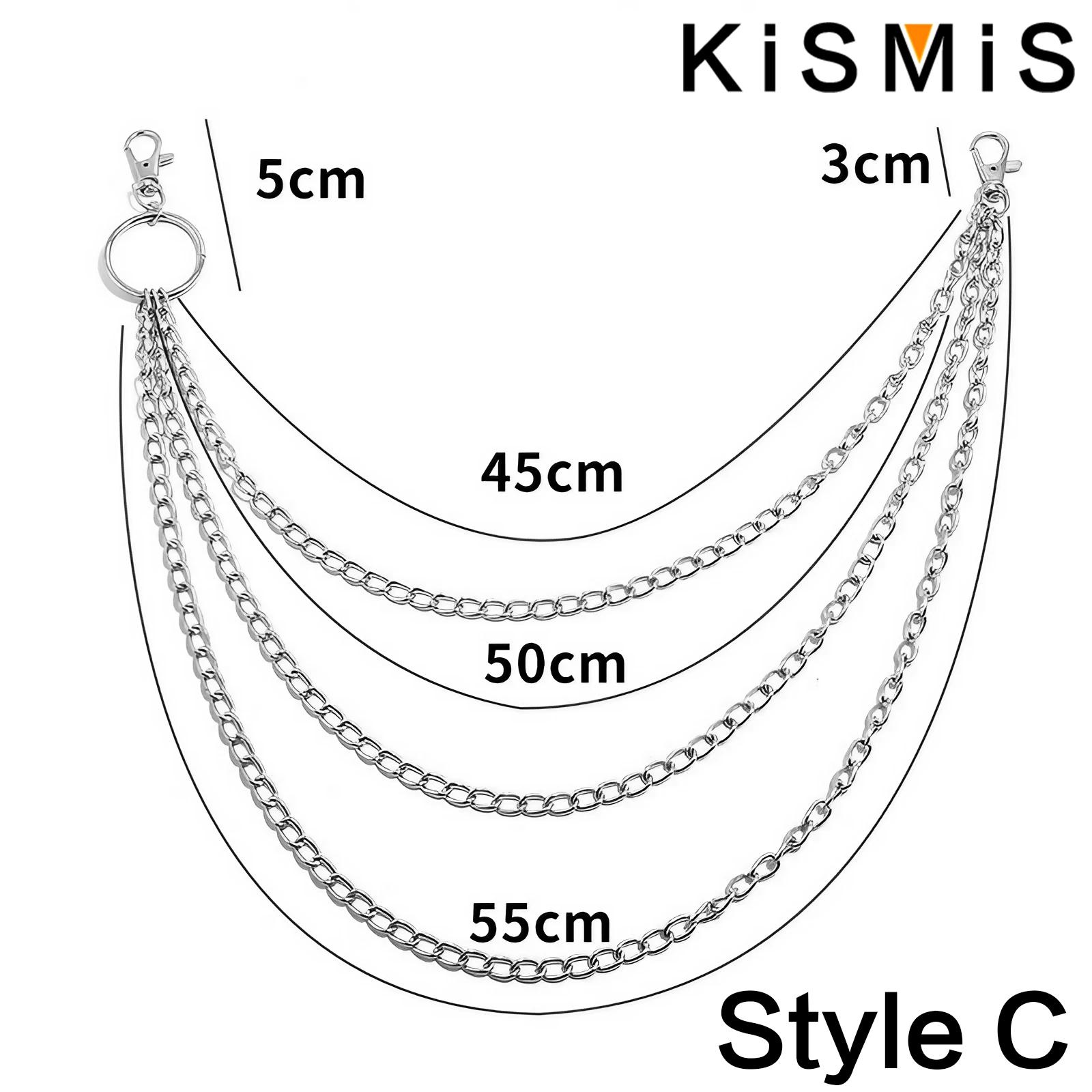 Kis mis 1pc punk rua chaveiro  - Body Jewelry Leg Chain avaliação e preço
