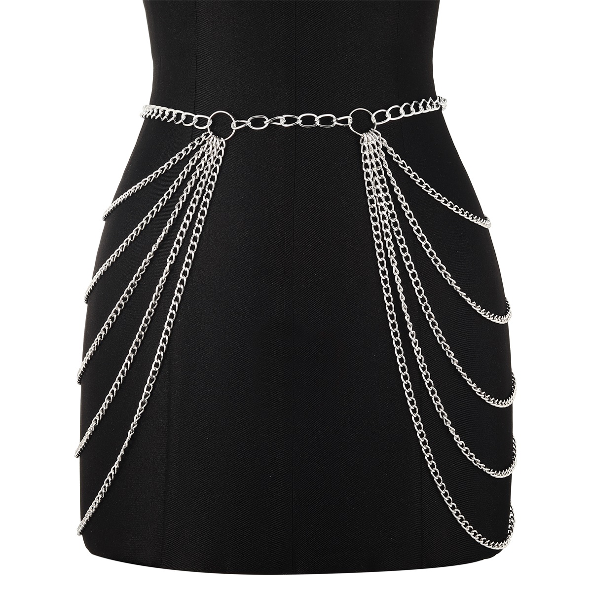 Cinto de corrente de cintura d - Body Jewelry Dress avaliação e preço