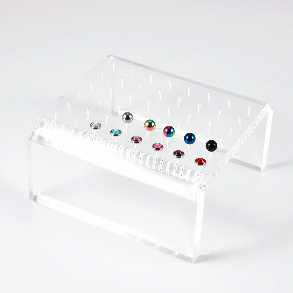 Suporte de exibição de jóias d - Body Jewelry Display Case avaliação e preço