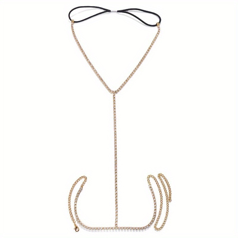 1 peça de corrente de perna de - Body Jewelry Leg Chain avaliação e preço