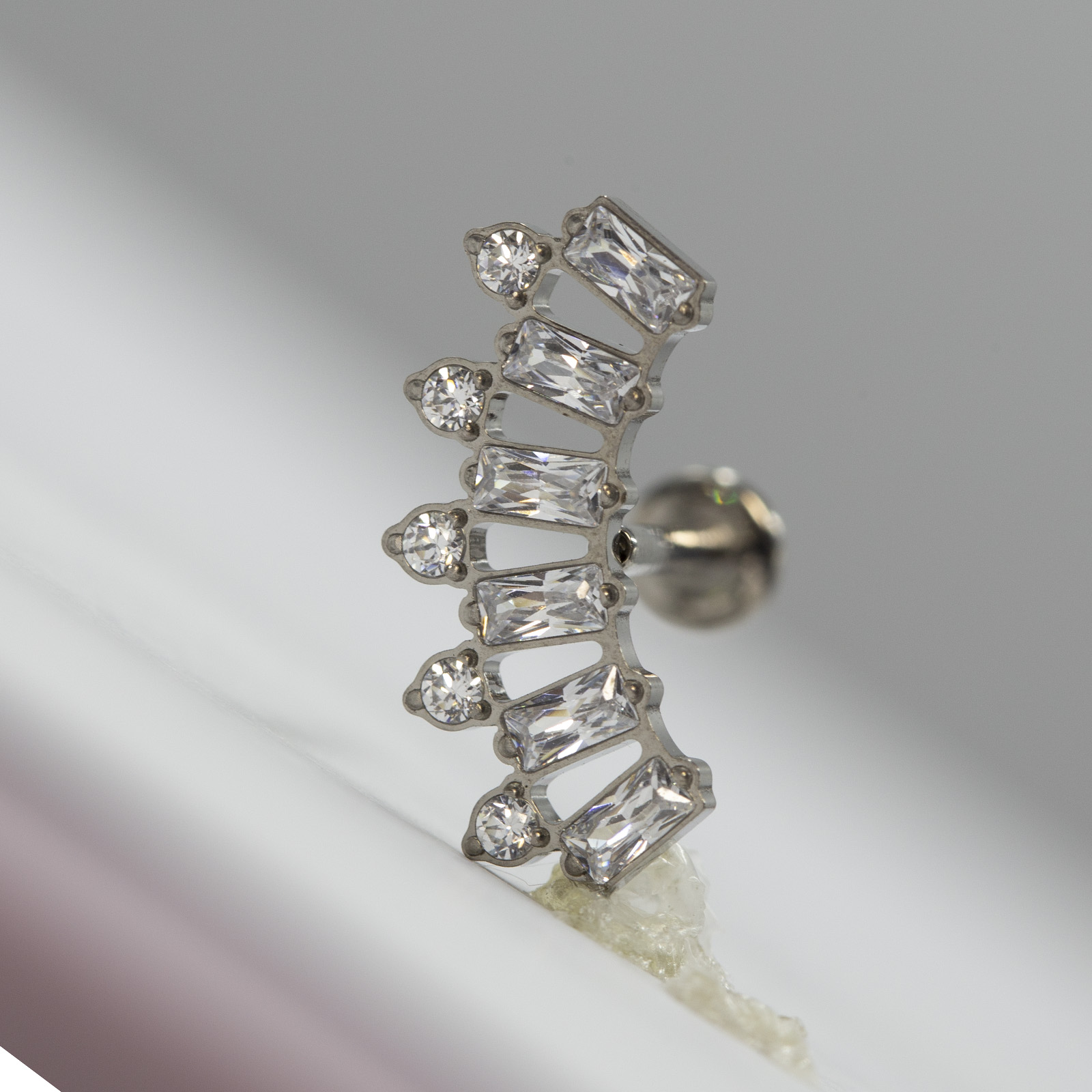 16g grau de implante titânio a - Body Jewelry Internally Threaded avaliação e preço