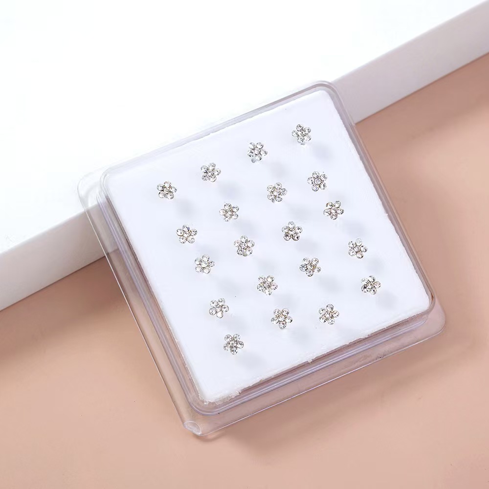 20 pçs/caixa corpo nariz pierc - Body Jewelry Display Case avaliação e preço