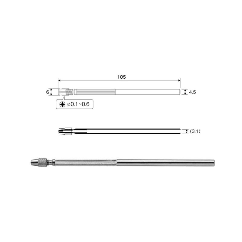 ANEX Mini Furadeira de Precisã - Body Jewelry Metal Types avaliação e preço