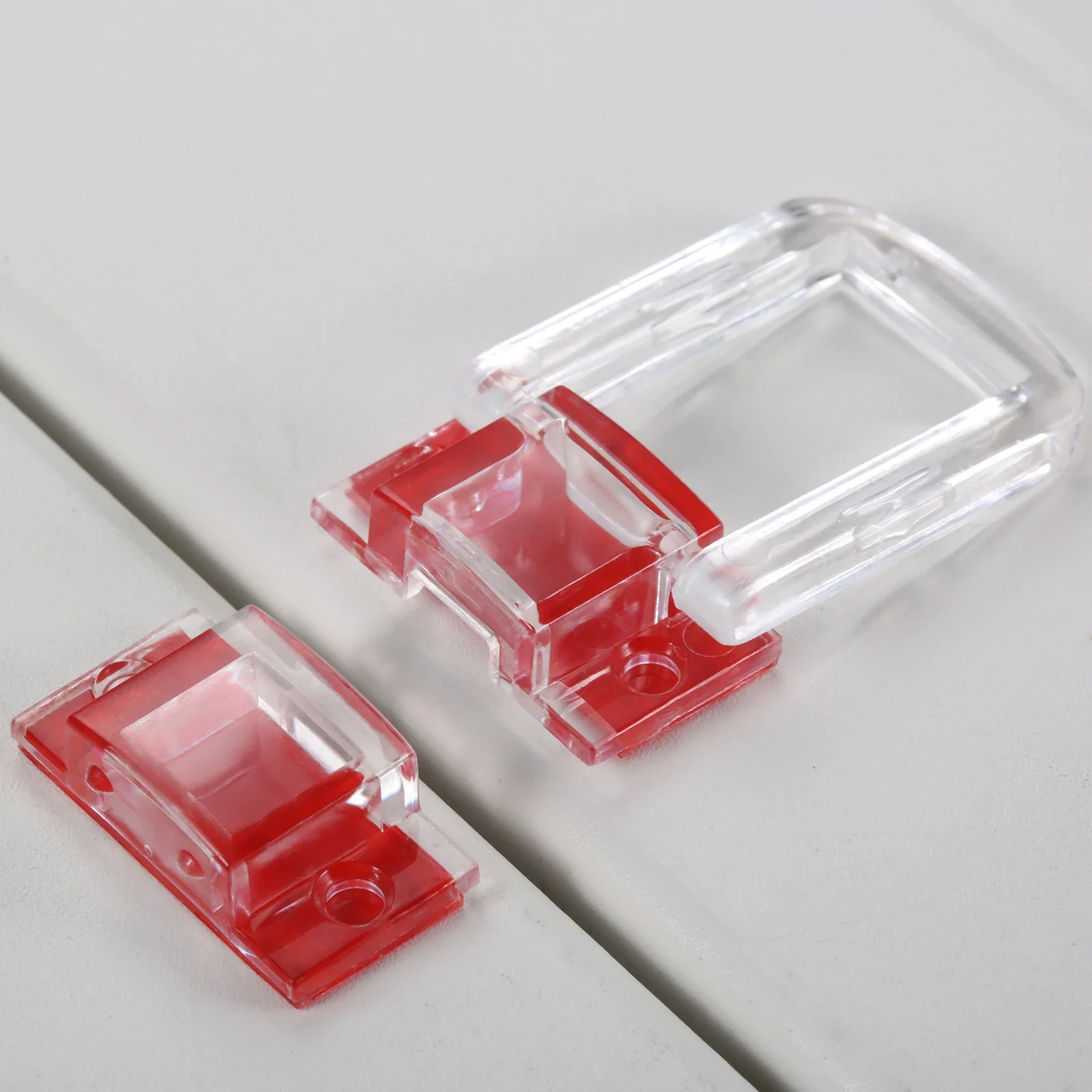 1 conjunto de bloqueio acrílic - Body Jewelry Display Case avaliação e preço