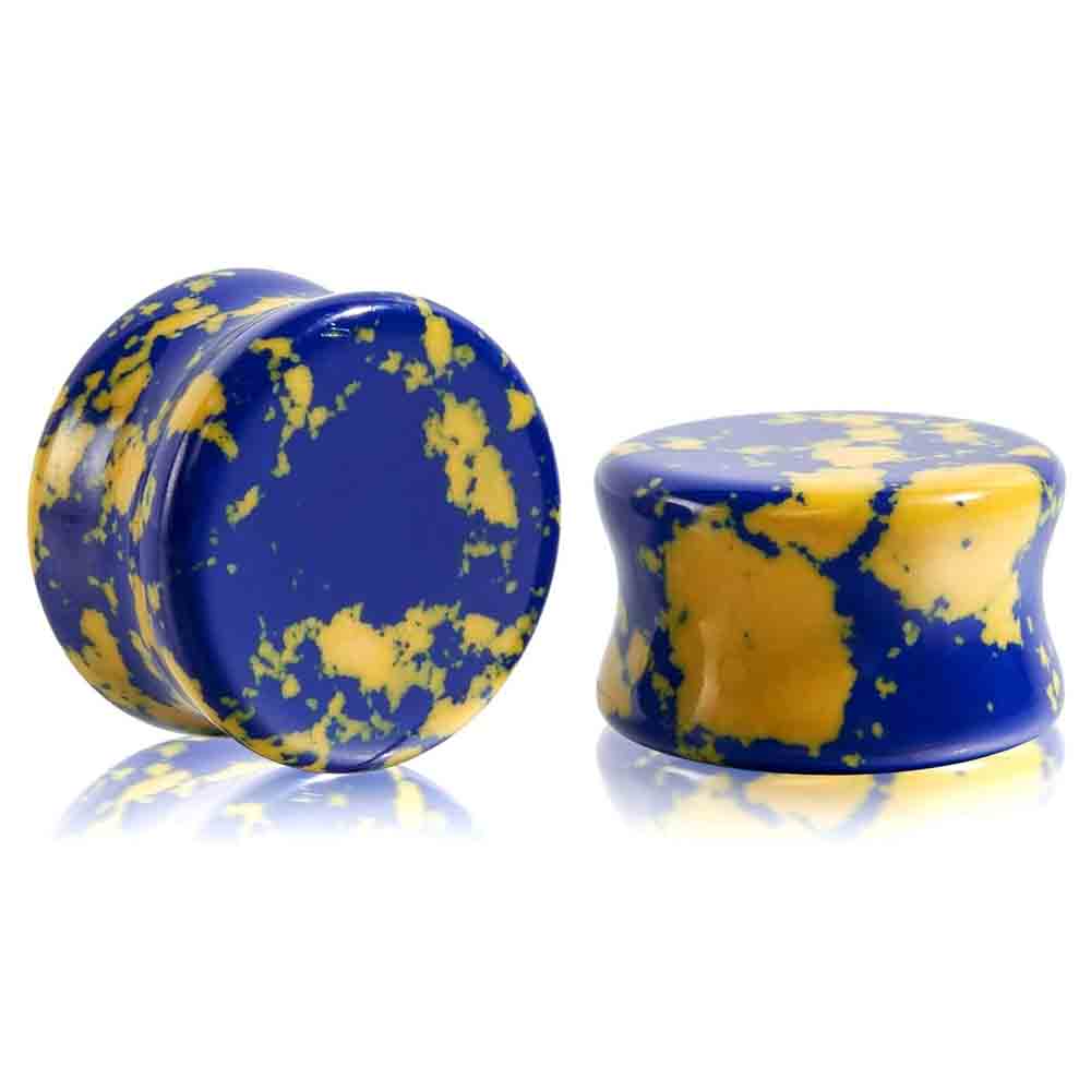 Plugs de Orelha de Pedra Amare - Yellow Body Jewelry avaliação e preço