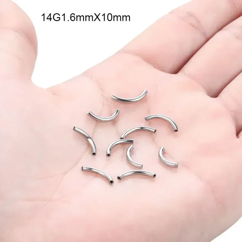 10 Pçs/lote ASTM F136 Rosca In - Body Jewelry Internally Threaded avaliação e preço