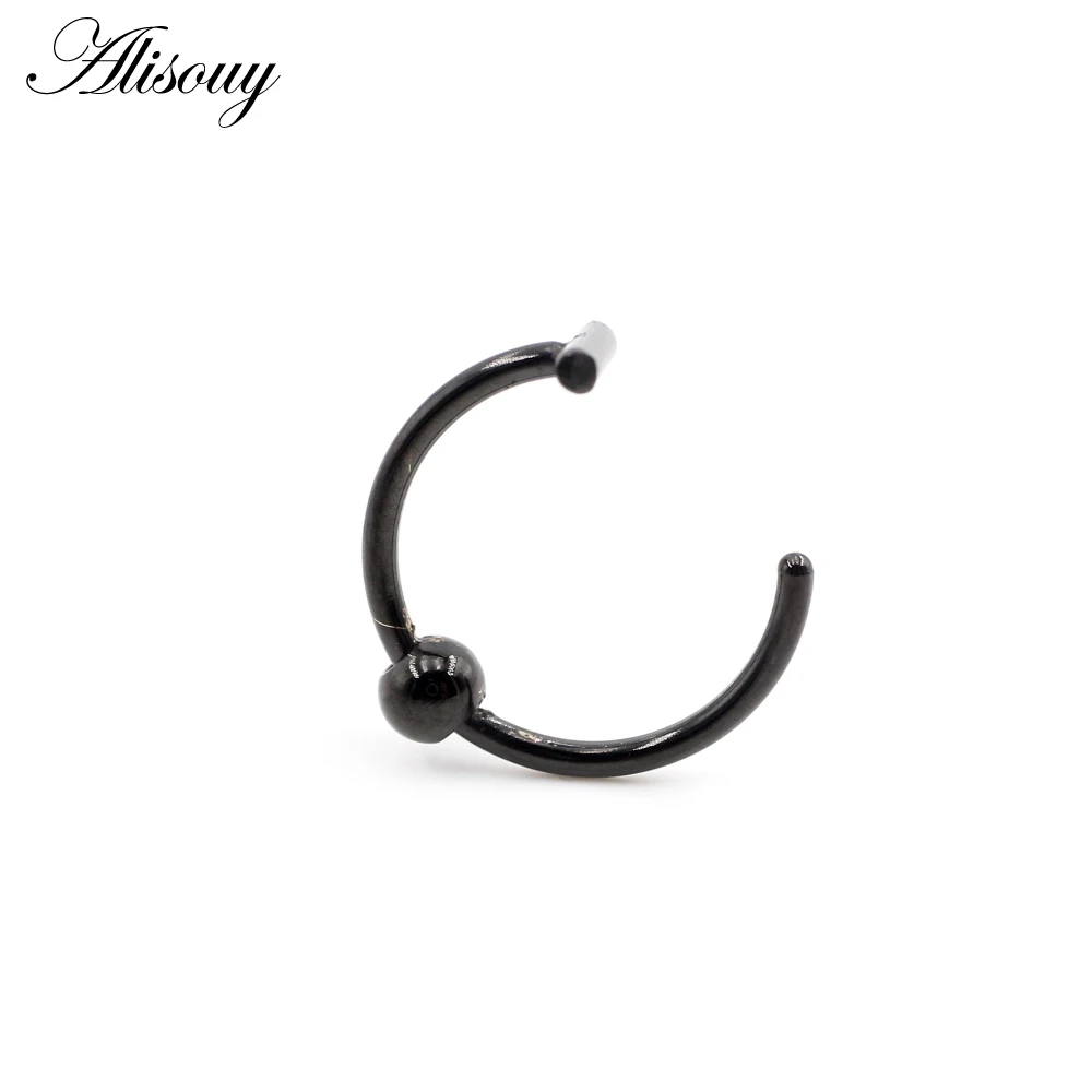 Anel de nariz de aço inoxidáve - Body Jewelry Metal Types avaliação e preço