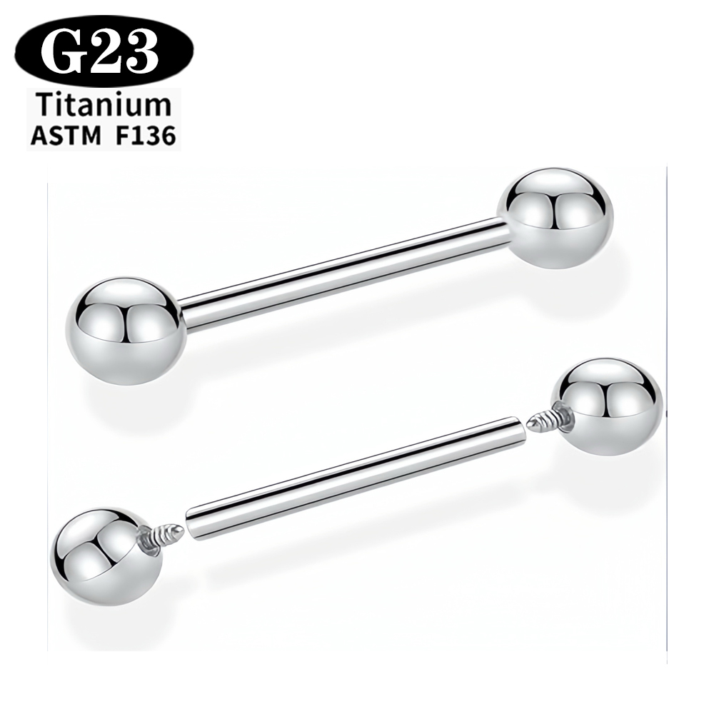 1/5/50 PEÇAS ASTM F136 Titânio - Body Jewelry Internally Threaded avaliação e preço