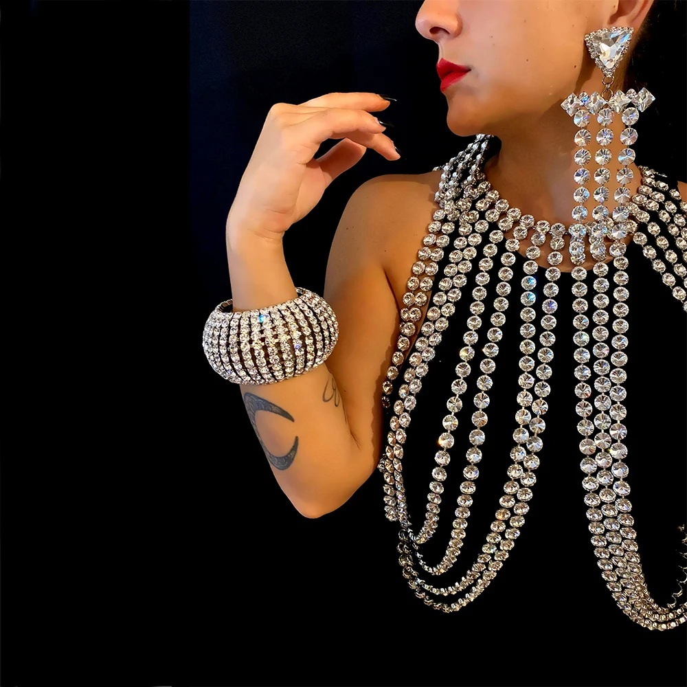 Moda sexy feminino corpo jóias - Body Jewelry Diamond avaliação e preço