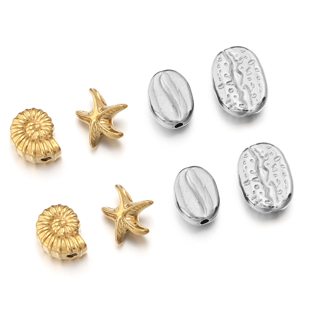 5 peças de contas espaçadoras  - Body Jewelry Beach avaliação e preço