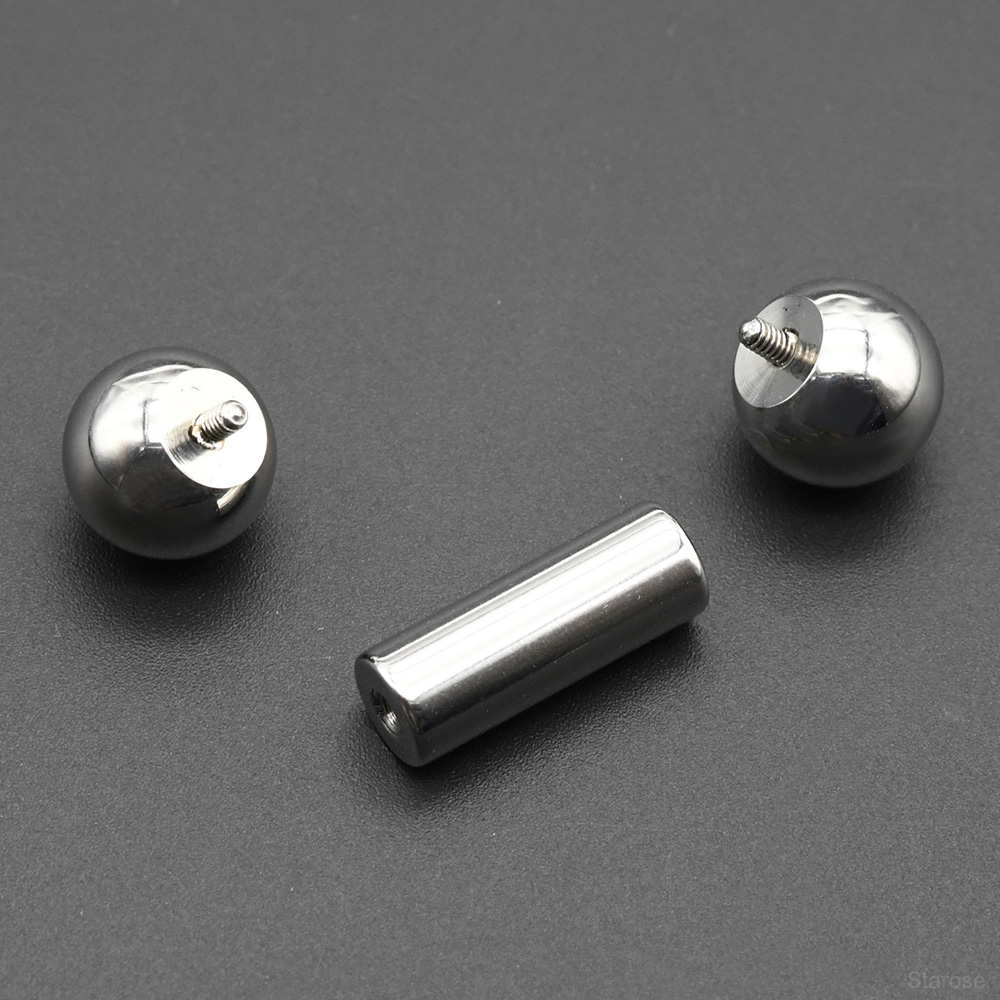 Piercing de barra reta de aço  - Body Jewelry Internally Threaded avaliação e preço