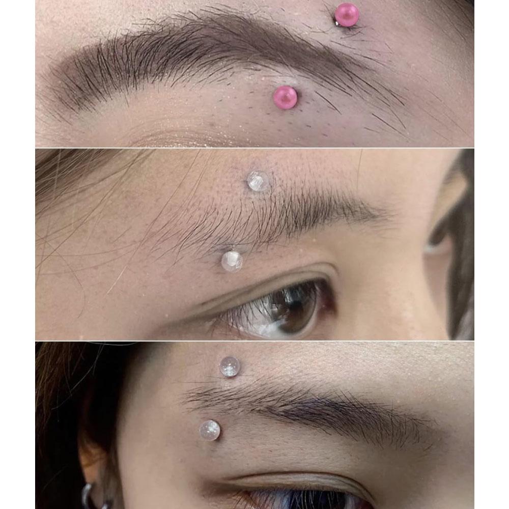 Conjunto de 1/18 Peças 16G 6/8 - Body Jewelry Vertical Labret avaliação e preço