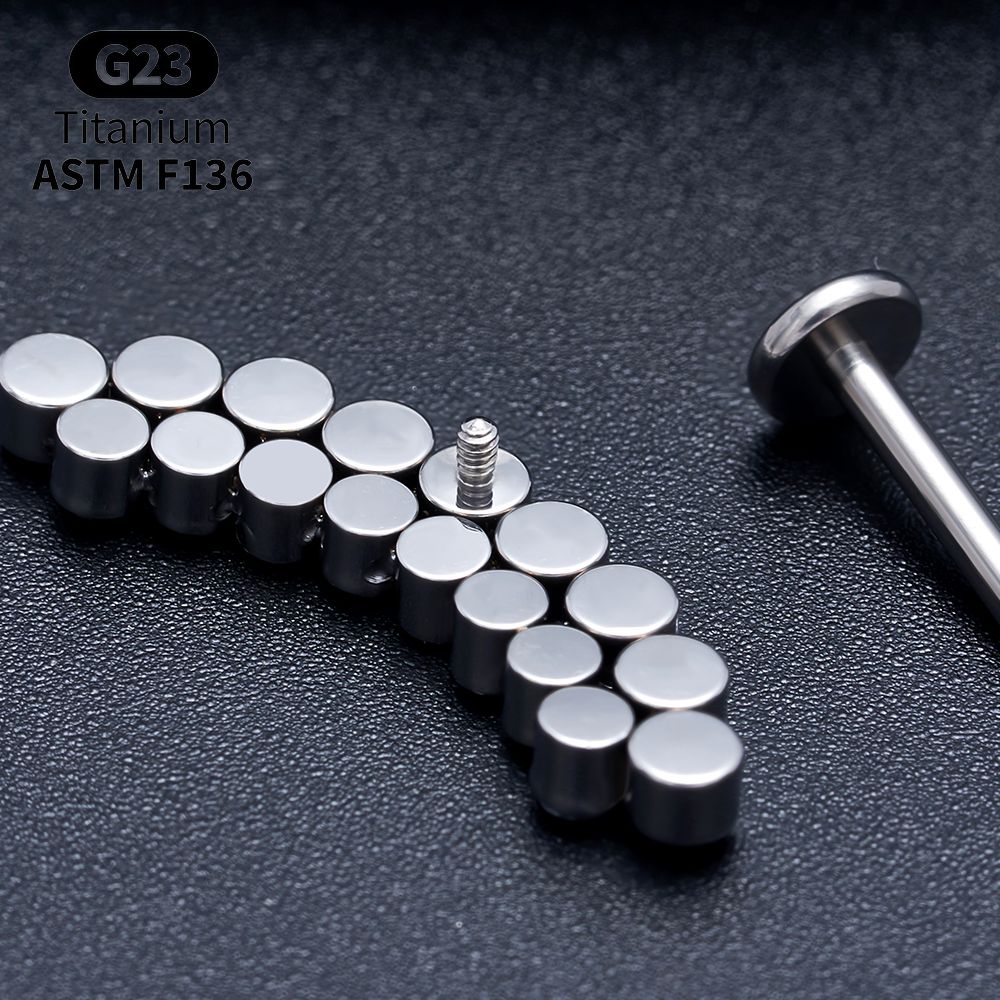 Packs de Piercings Labret de T - Body Jewelry Vertical Labret avaliação e preço