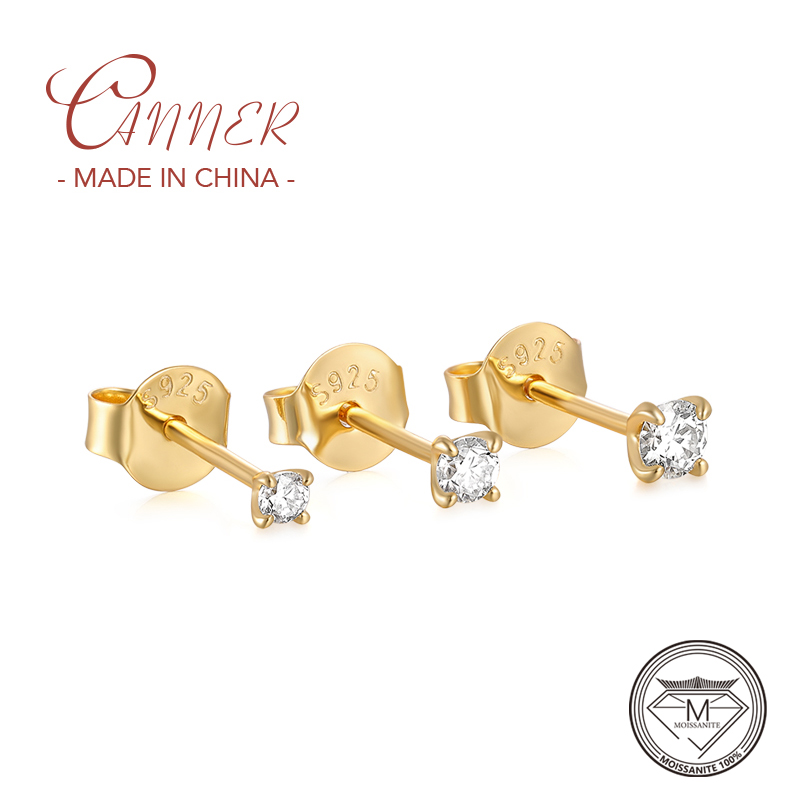 CANNER 3 pçs/set Bling Moissan - Body Jewelry Diamond avaliação e preço