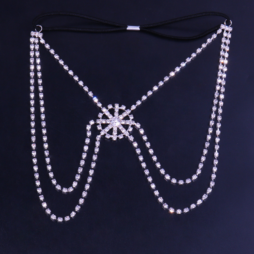 Stonefans-Natal Floco De Neve  - Body Jewelry Leg Chain avaliação e preço